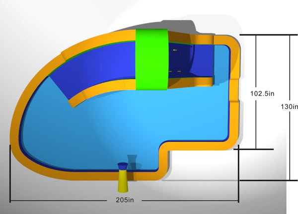 Hydro Rush 19x11 Water Park