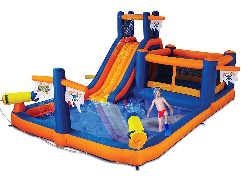 The Pirates Bay Inflatable Play Park by Blast Zone